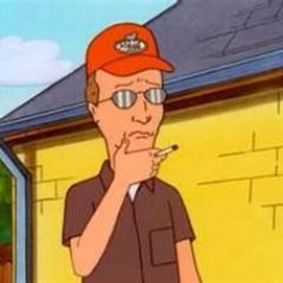 Plantilla de meme DALE GRIBBLE THINKING STROKES CHIN