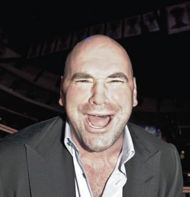 Plantilla de meme dana white ufc clown