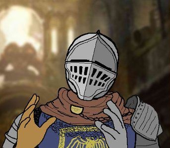 Plantilla de meme Dark Souls Git Gud