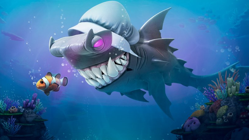 Template meme Darkhammer behind Clownfish