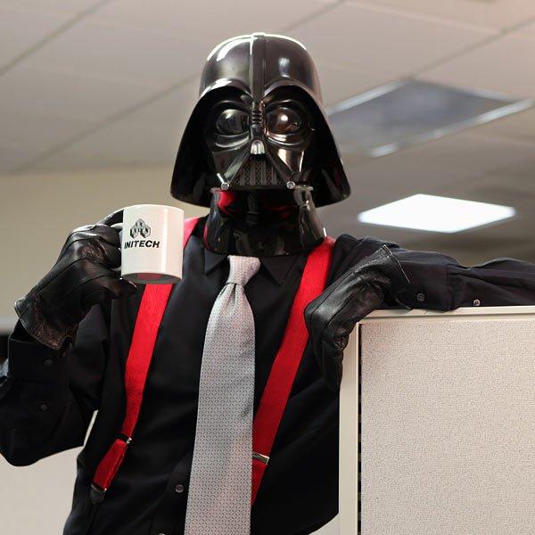 Plantilla de meme Darth Vader Office Space