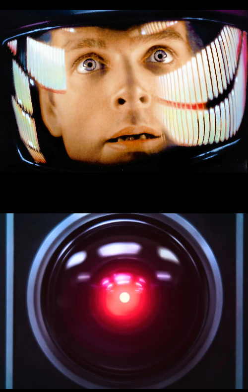 Plantilla de meme Dave and Hal 9000