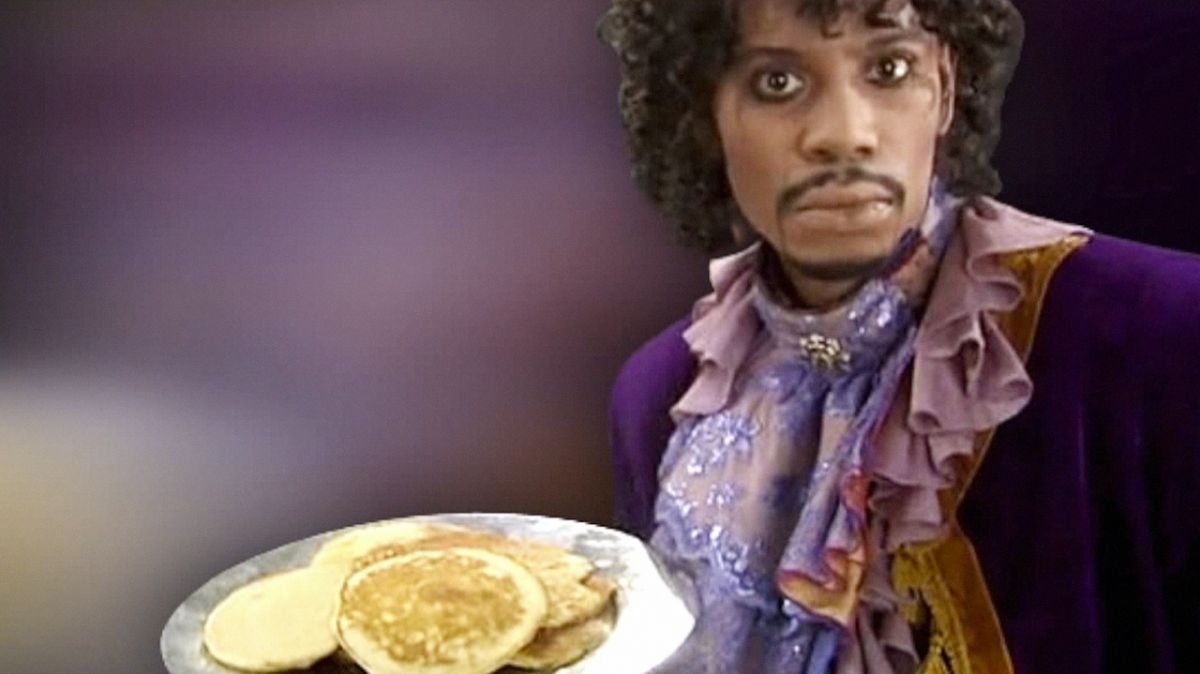 Plantilla de meme Dave Chappelle Prince Pancakes