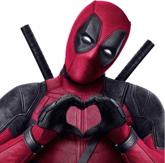 Plantilla de meme Deadpool heart