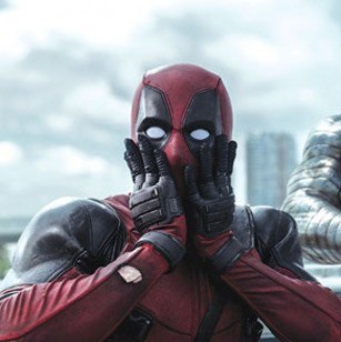 Template meme Deadpool - oh no!