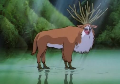 Template meme Deer God