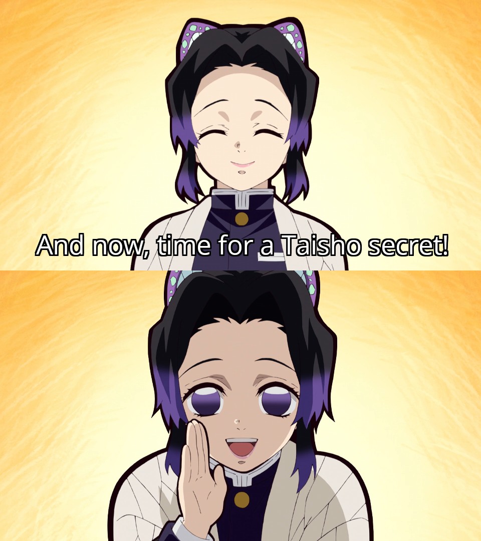 Template meme Demon slayer Shinobu taisho secret