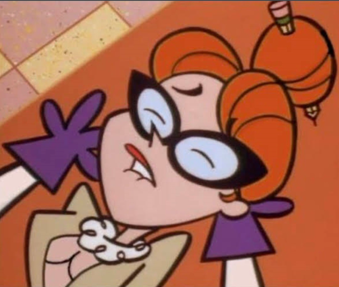 Template meme Dexter's Laboratory Miss Wimple