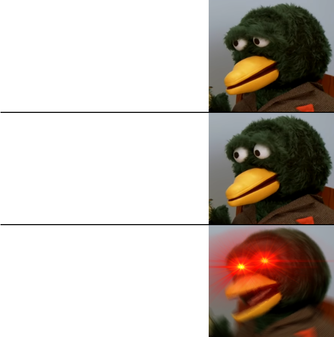 Template meme DHMIS duck meme