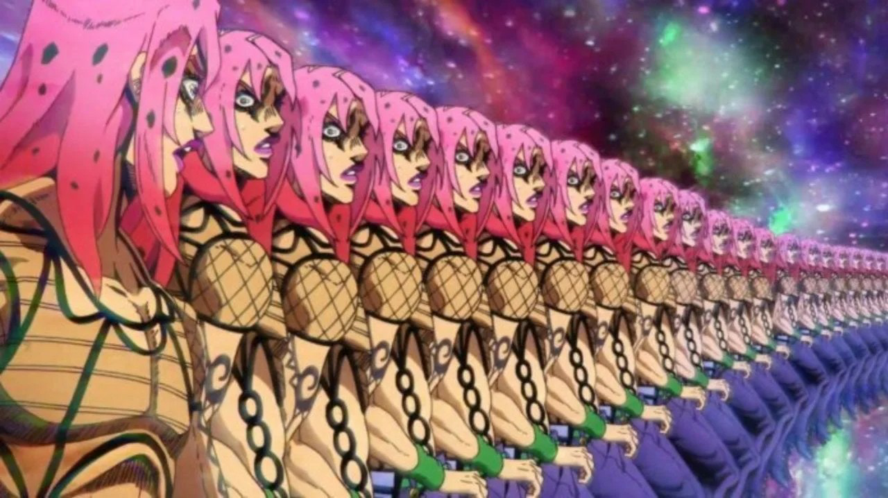 Template meme Diavolo JoJo's Bizarre Adventure Golden Wind