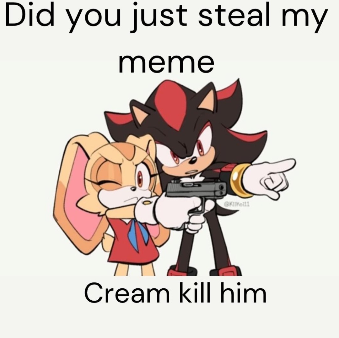 Template meme Did you just steal my meme?