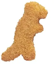 Plantilla de meme dino nuggie
