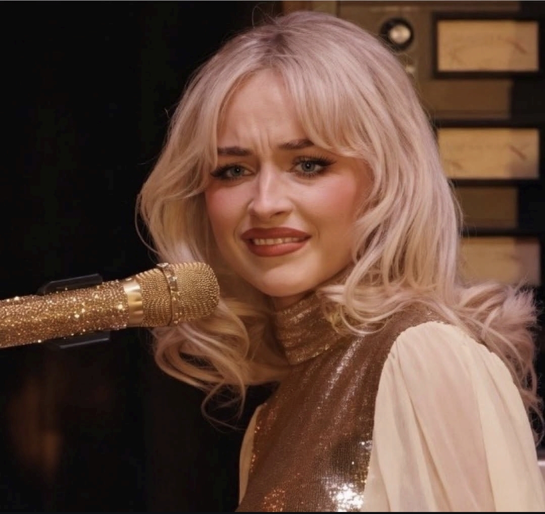 Plantilla de meme Disgusted Sabrina Carpenter