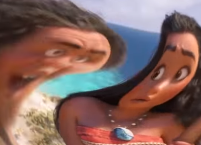Template meme Distorted Maui