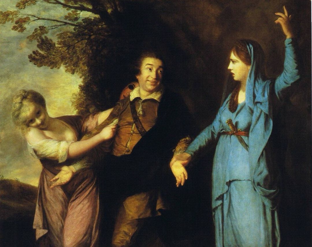 Plantilla de meme Distracted Boyfriend 18th Century