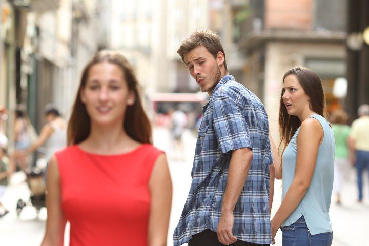 Distracted Boyfriend meme meme template