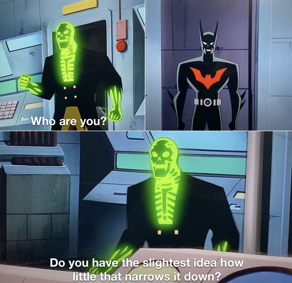 Template meme Do You Have the Slightest Idea How Little That Narrows It Down?