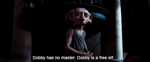 Plantilla de meme Dobby has no Master
