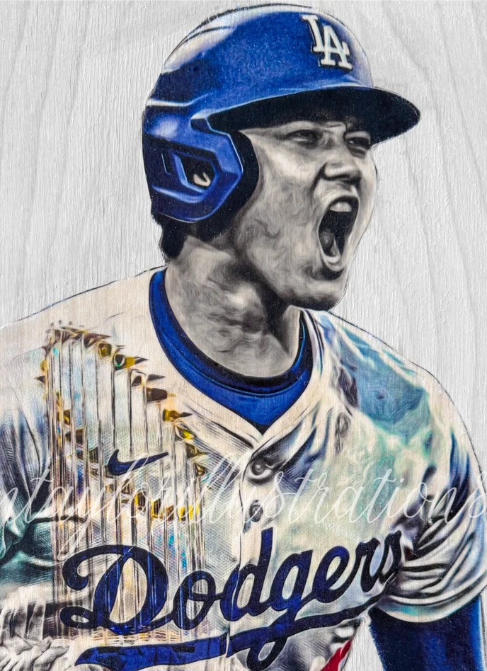 Plantilla de meme Dodgers Shohei Ohtani