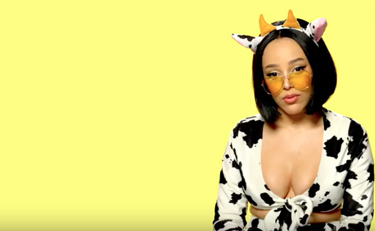 Template meme Doja cat explains