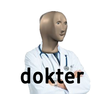Template meme dokter