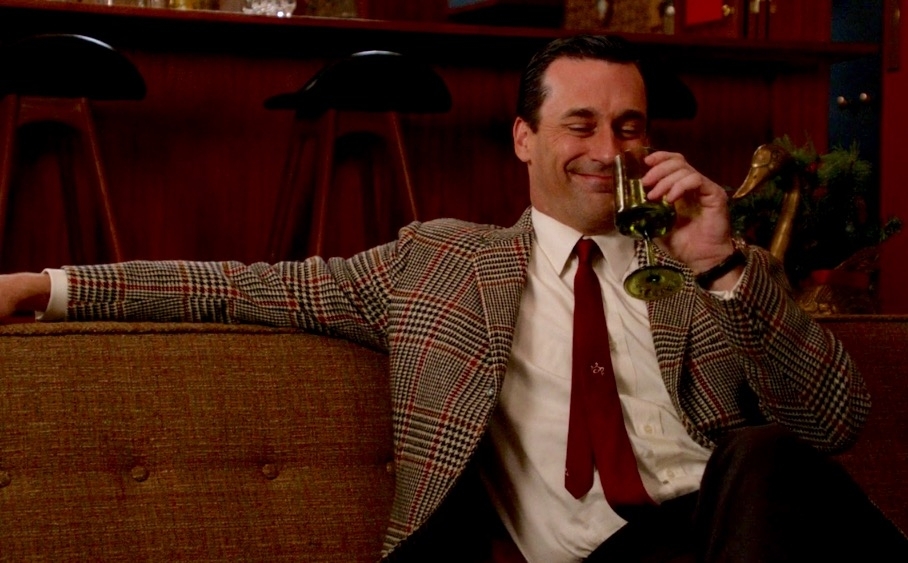 Template meme Don Draper New Years Eve
