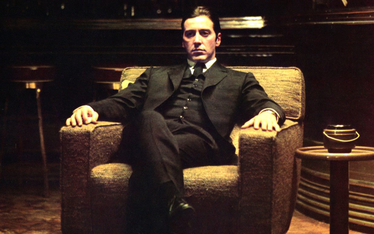 Plantilla de meme Don Michael Corleone