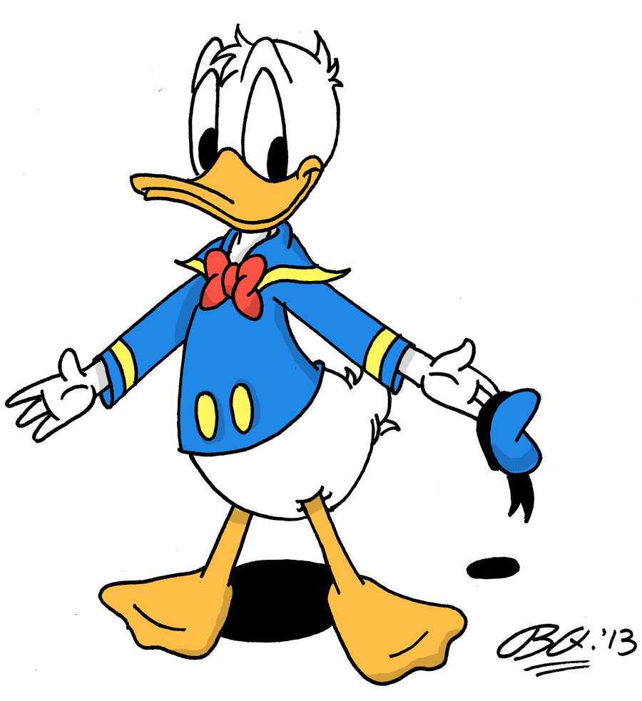 Plantilla de meme donald duck shrugs