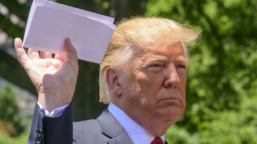 Donald Trump Letter meme template