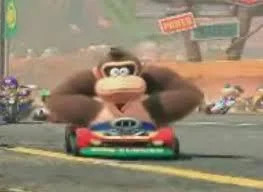Template meme donkey kong driving