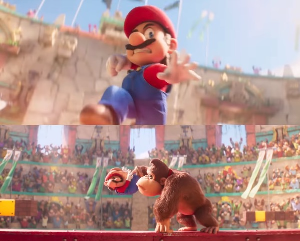 Template meme Donkey kong grabbing Mario