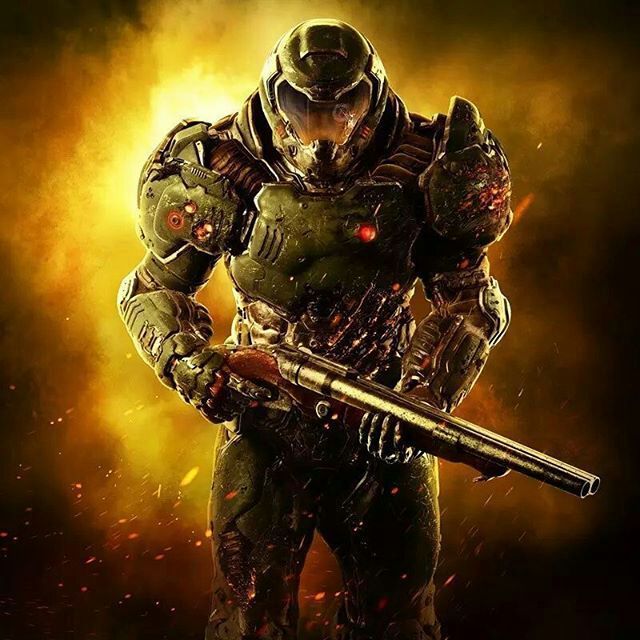 Plantilla de meme Doom SLAYER