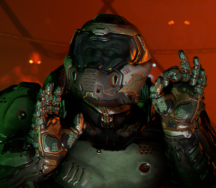 Plantilla de meme Doom Slayer just right