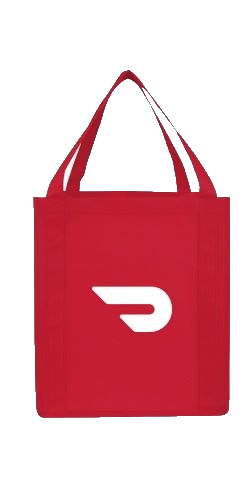 Plantilla de meme Door dash bag