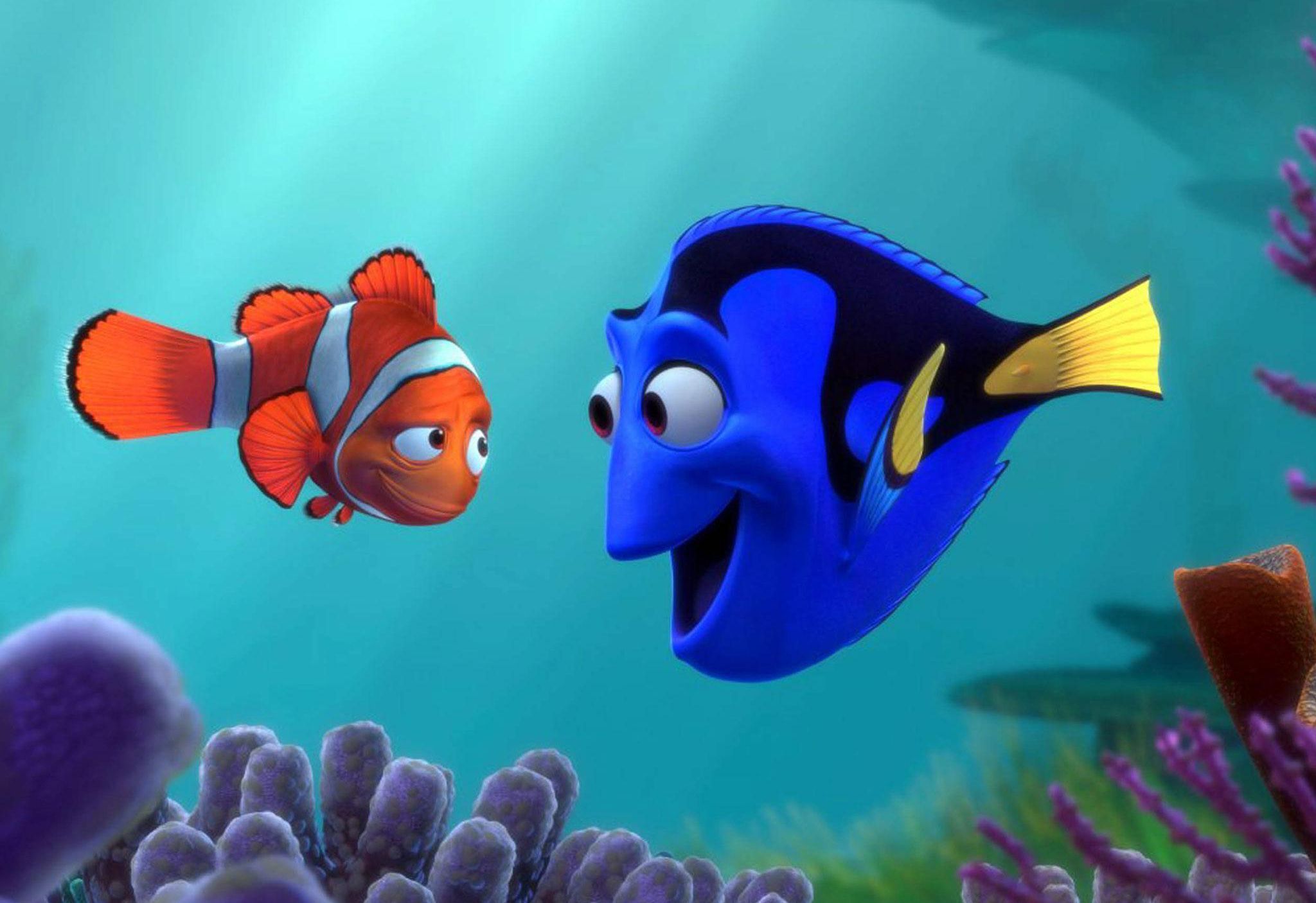 Plantilla de meme Dory finds Nemo