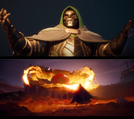 Template meme Dr Doom taking Pandora's Box's power