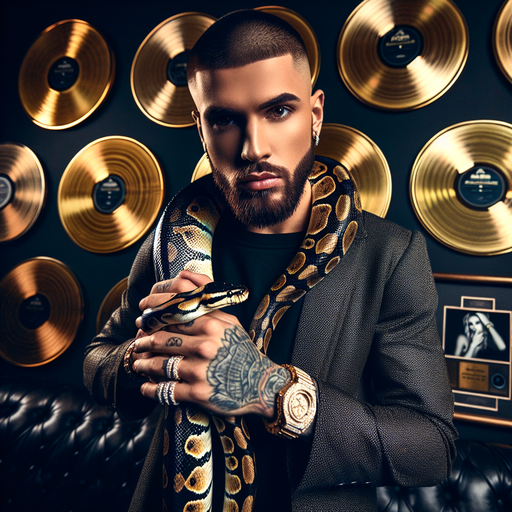 Template meme Drake holding his pet snake