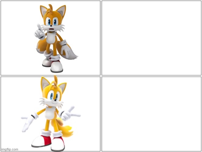 Plantilla de meme drake meme tails