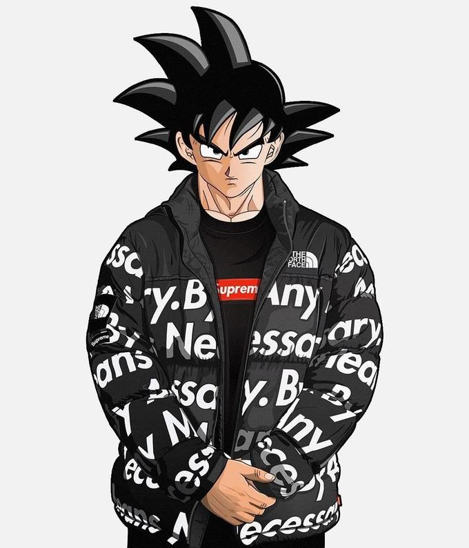 Plantilla de meme Drip Goku