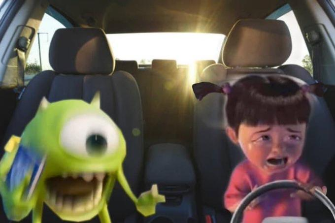 Plantilla de meme Driving Boo