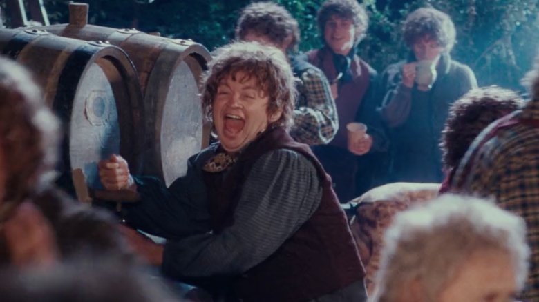 Plantilla de meme drunk hobbit