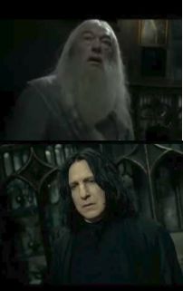 Plantilla de meme Dumbledore Snape