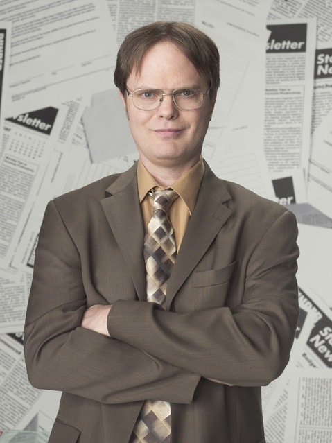 Plantilla de meme Dwight Schrute 2