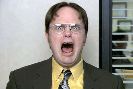 Plantilla de meme Dwight Schrute