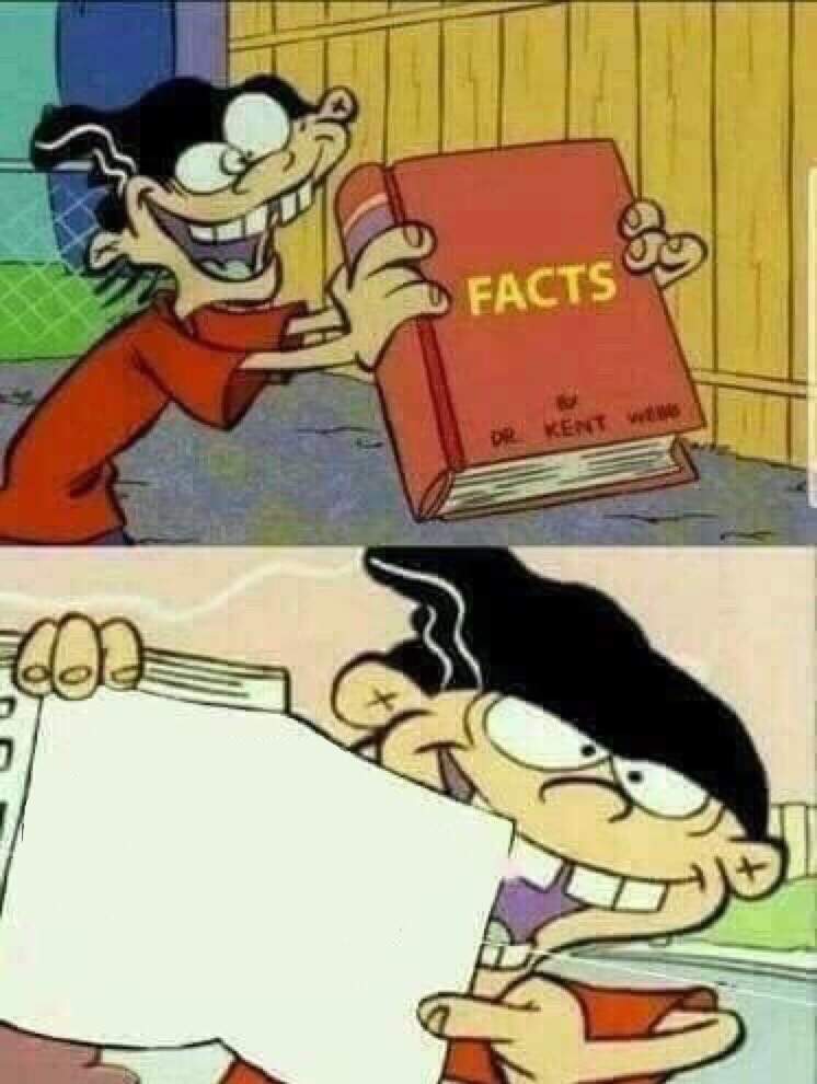 Template meme Ed edd eddy fact book