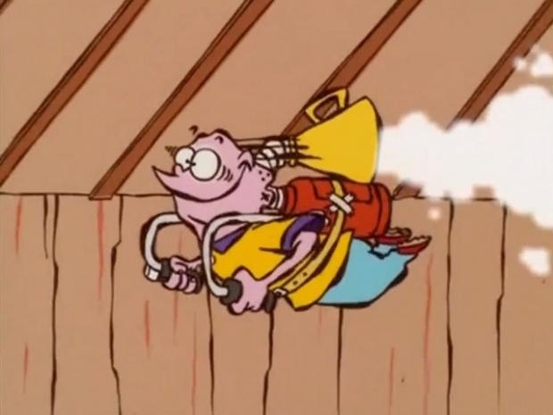 Plantilla de meme Ed Edd Eddy Jet Pack