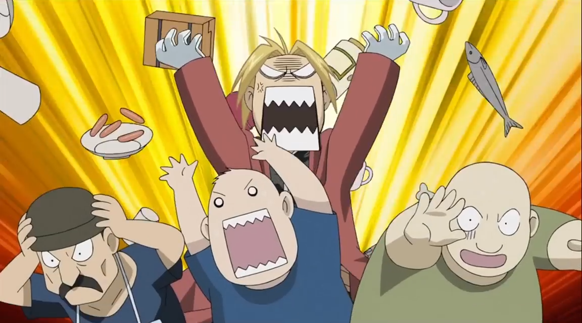 Template meme Edward Elric angry about height