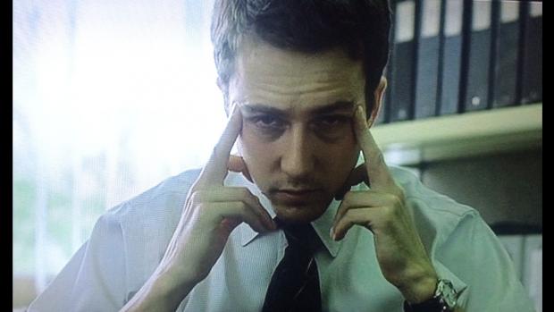 Plantilla de meme Edward Norton Fight Club