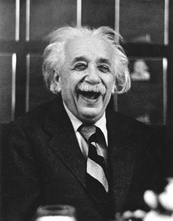Plantilla de meme Einstein laugh
