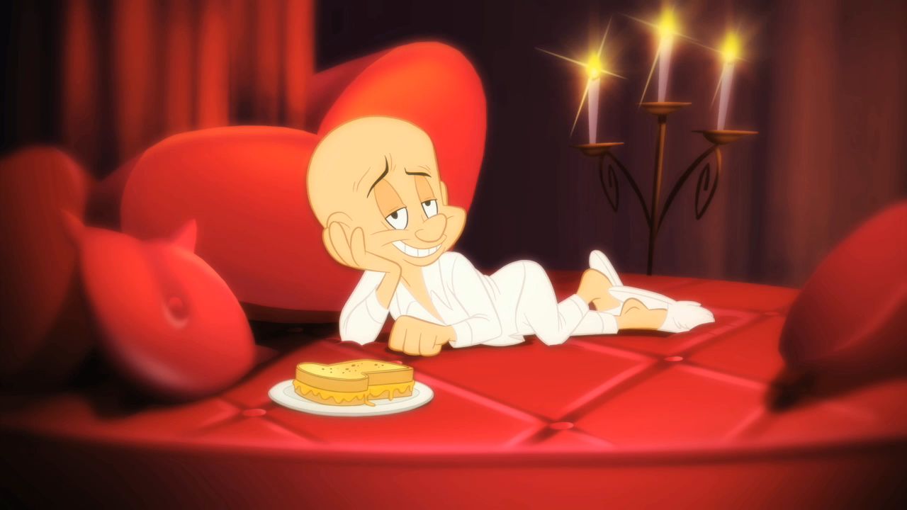 Plantilla de meme Elmer Fudd with a grilled cheese!